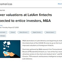 Lower valuations at LatAm fintechs expected to entice investors, M&A